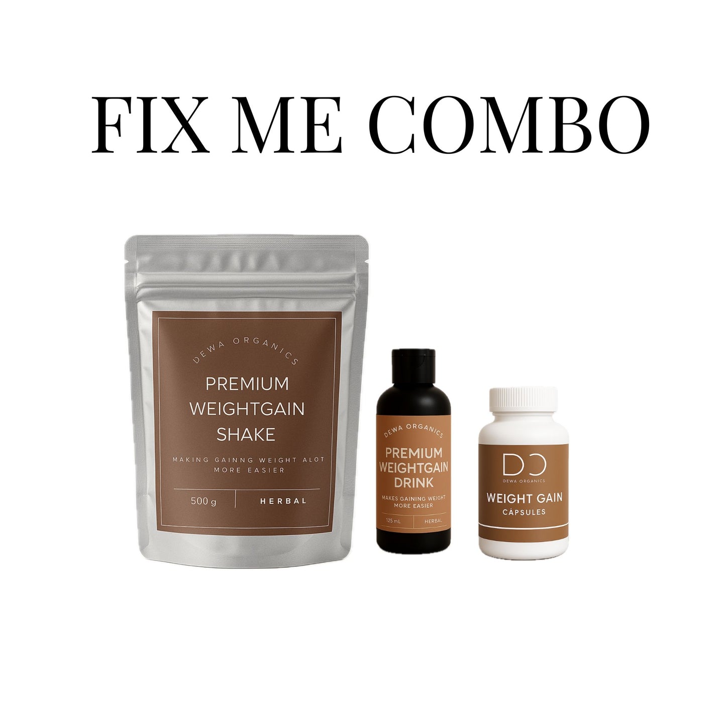 FIX ME COMBO 15 DAYS SUPPLY