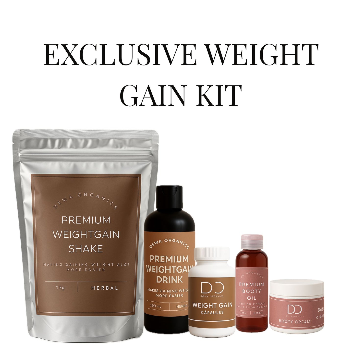 EXCLUSIVE WEIGHT GAIN KIT